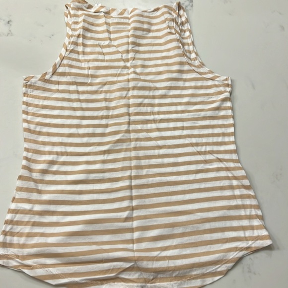 NWT J. Crew Factory Stripe Tissue Tank - Picture 3 of 3